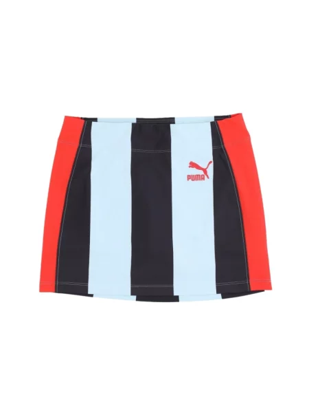 Mała mały spódnica mini Puma w paski czarna