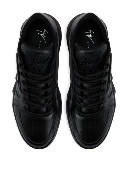 Sneakerși Giuseppe Zanotti din piele negru