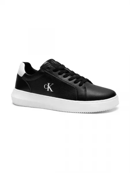 Calvin Klein Jeans Sportcipők Chunky Cupsole Lth Mg Tc fekete