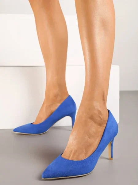 Pantofi cu Bleumarin albastru