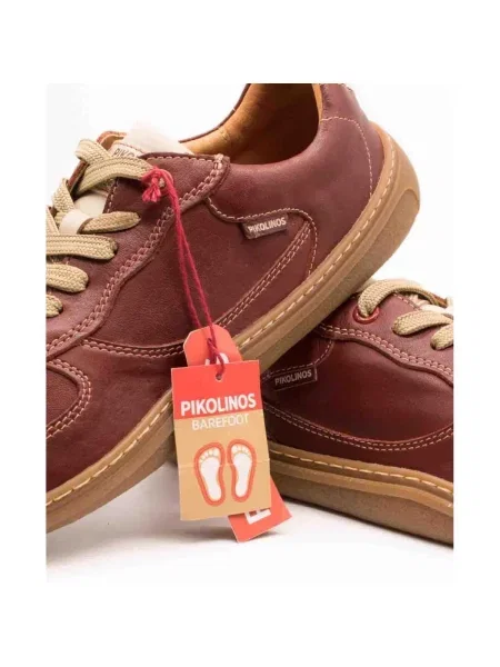 Sneakersy Pikolinos Barefoot Bordová červená