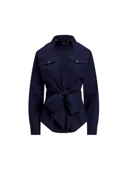 Lauren Ralph Lauren koszula granatowy slim z kołnierzykiem klasycznym