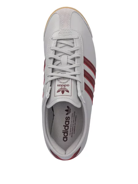 Sneakerși Adidas Adizero plasă cu dungi gri