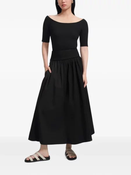 Fusta maxi Marcella negru