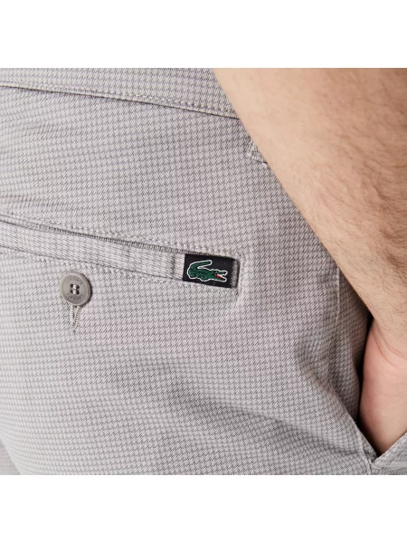 Lacoste Spodnie Lacoste szare