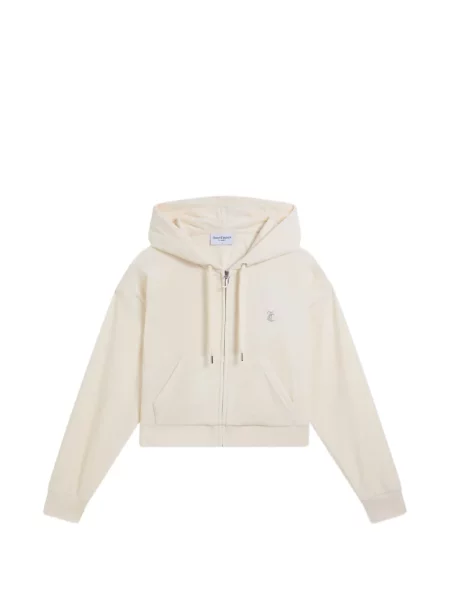 Decupat hanorac cu glugă Juicy Couture cu autograf