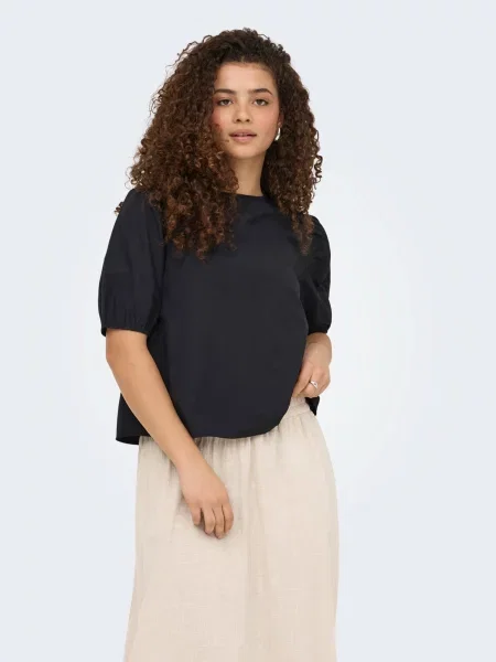 ONLY Bluză ONLJENNA' negru