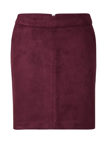 VERO MODA Fustă VMDONNADINA bordeaux roșu