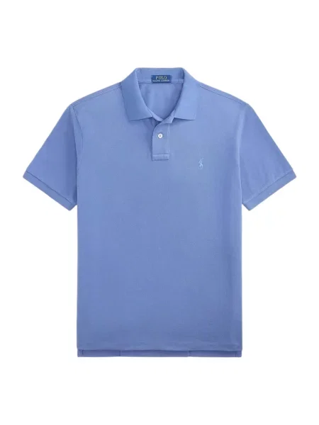 Koszulka polo Polo Ralph Lauren z siateczką niebieska