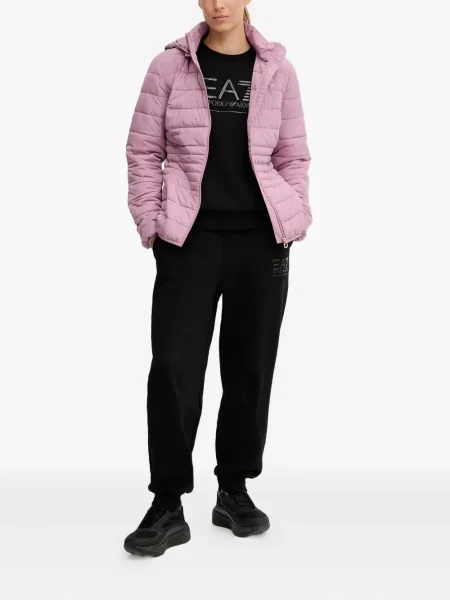 Geacă Ea7 Emporio Armani roz