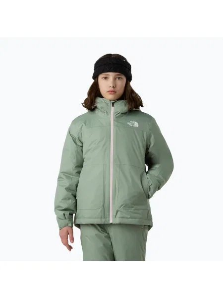 Gyerek sídzseki The North Face Freedom Insulated slate moss. Méret: zöld