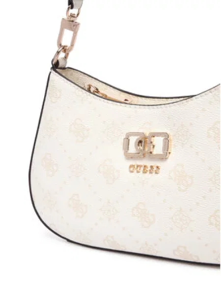 Torbica Guess Emelie Logo Krem