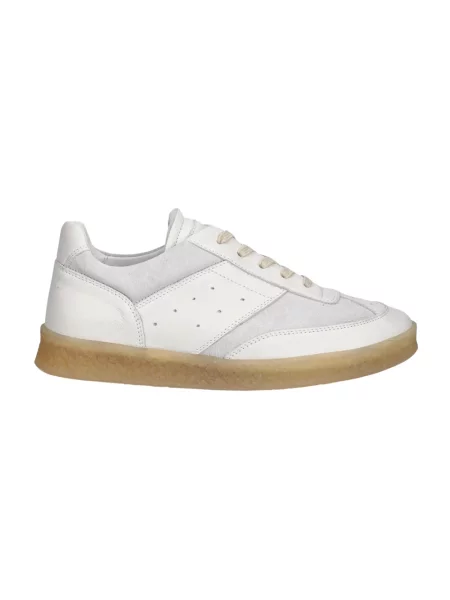 Maison Margiela sneakersy skórzane szary
