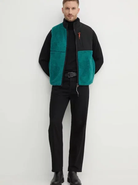 Безрукавка United Colors of Benetton перехідна зелений