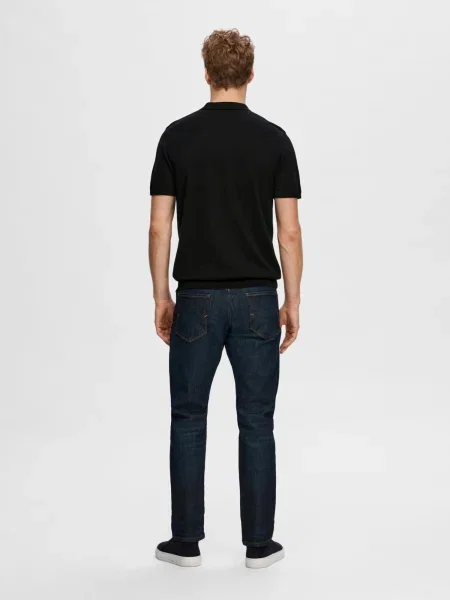 SELECTED HOMME Megztinis BERG' juoda