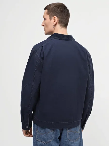 Timberland Washed Canvas Демісезонна куртка Темно-синій синя