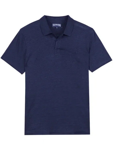 Polotričko Vilebrequin s výšivkou modré