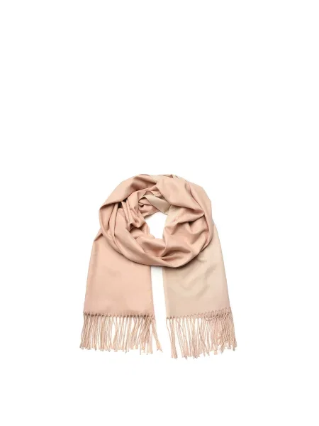 LuckyLOOK Шарф Комбінований верх бежевий