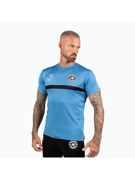 Мъжка тренировъчна тениска Gorilla Wear Vernon blue синьо