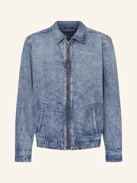 Tommy Hilfiger Džínová Bunda Ivy modrá