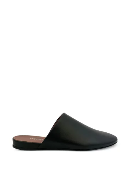 Papuci tip mules Premiata din piele negru