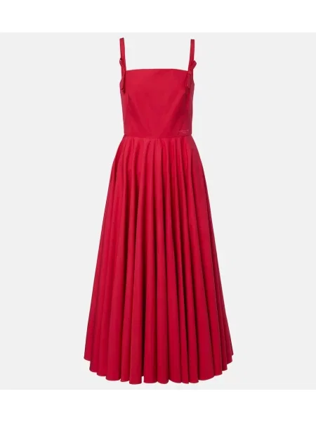 Midi šaty Givenchy ružová