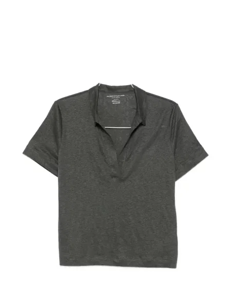 Scurt tricou Majestic Filatures gri