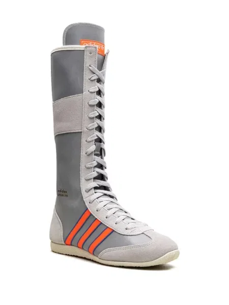 Sneakerși Adidas Superstar cu dungi gri