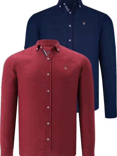 Риза Dewberry синьо