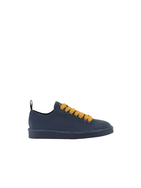 Sneakersy Panchic skórzane niebieskie