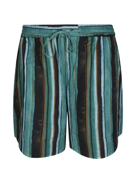 Pantaloni scurți Pinko cu dungi albastru