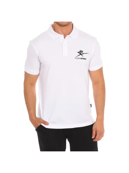 Tricou sport Philipp Plein Sport alb