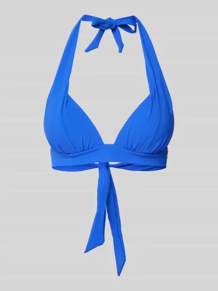 Top bikini z plisami model ‘MAHO SPRING’ Banana Moon niebieski