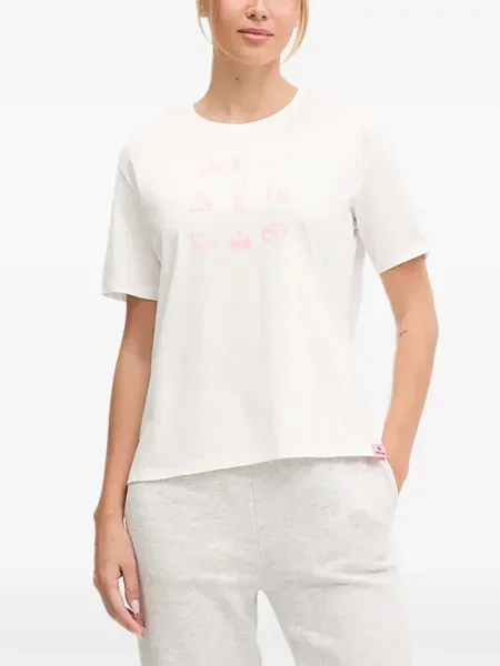 Tricou grafic Bogner cu imagine alb