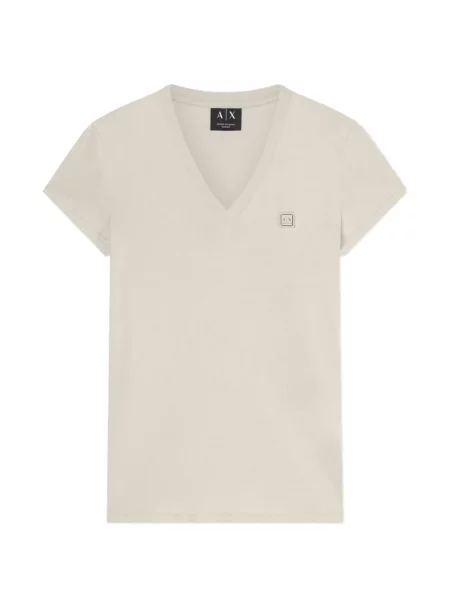 Tricou Armani Exchange cu decolteu în V