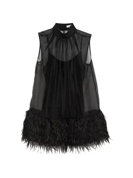 Rochie mini Simkhai din organza negru