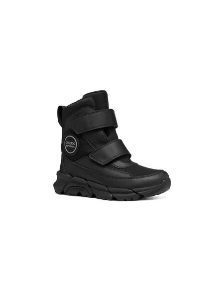 Kotníková obuv Geox J Flexyper Plus Boy B Abx S černá