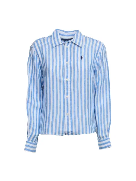 Lniana wielobarwność koszula Polo Ralph Lauren