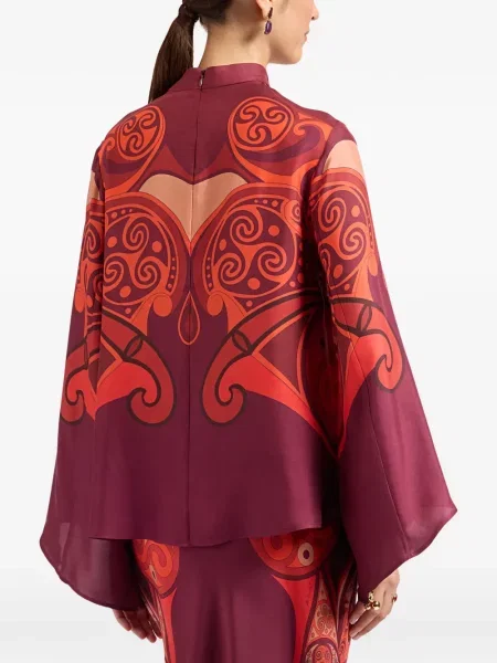 Top La Doublej violet