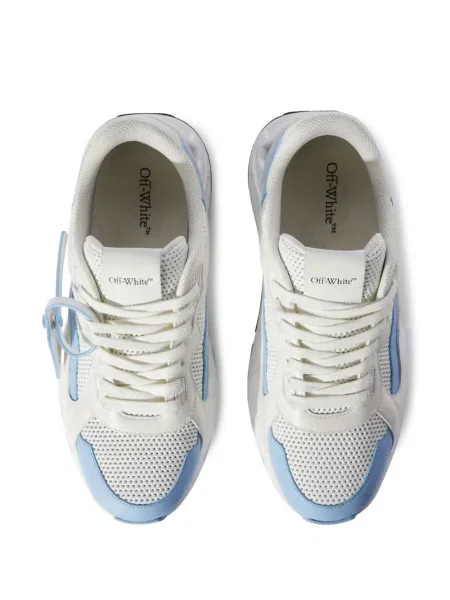Маратонки Off-white с връзки с дантела бяло