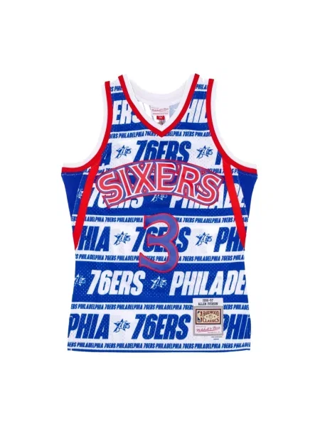 Lniana koszulka sportowa Mitchell & Ness