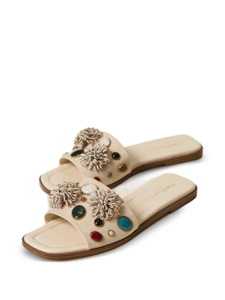 Sandale Twinset cu strasuri