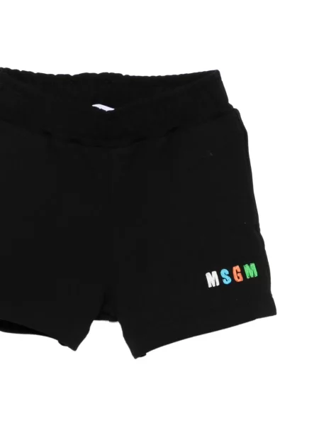 Pantaloni scurți copii Msgm alb