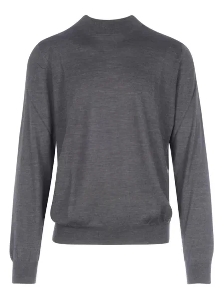 Sweter Gran Sasso wełniany szary