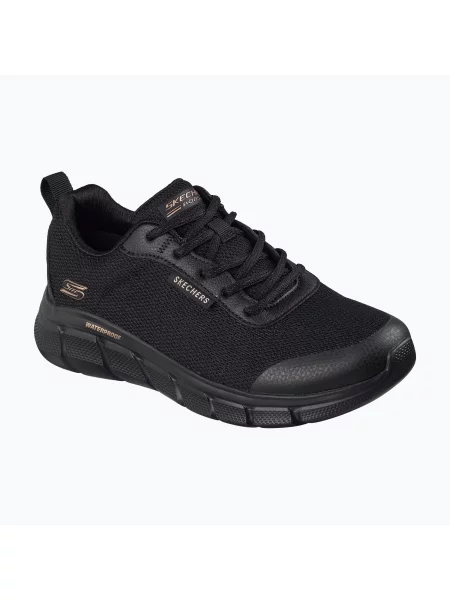 Încălțăminte pentru femei SKECHERS Bobs B Flex Flex Proof black negru