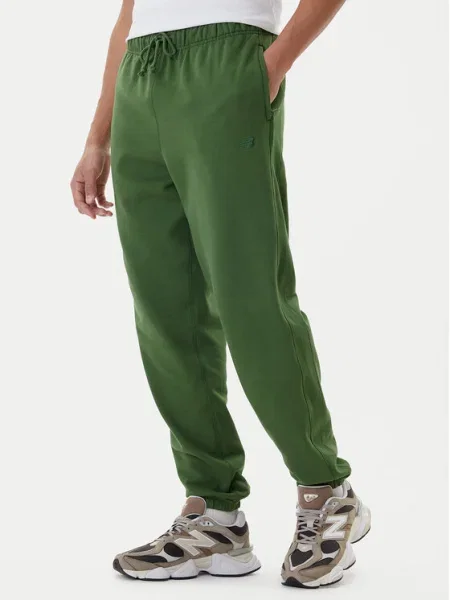 New Balance Долнище анцуг зелен