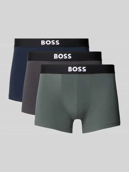 BOSS bokserki multicolor czarne