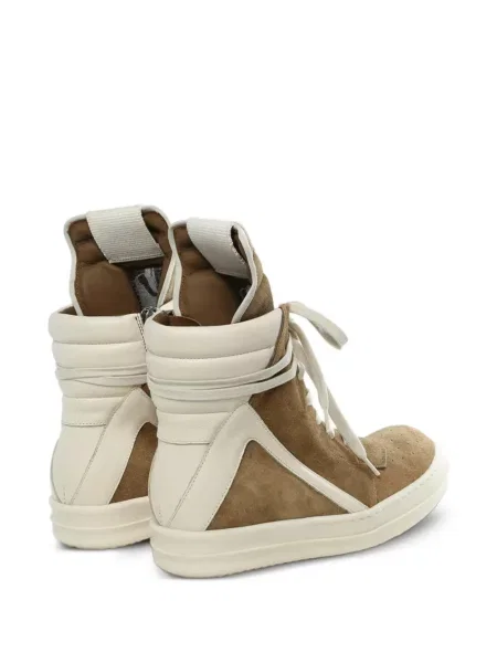 Τοπ Rick Owens με κορδόνια με δαντέλα καφέ