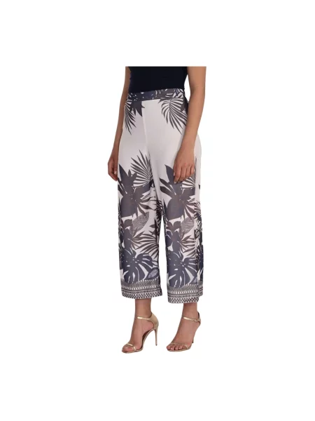 Spodnie Frank Lyman białe