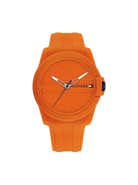 Zegarek Tommy Hilfiger pomarańczowy
